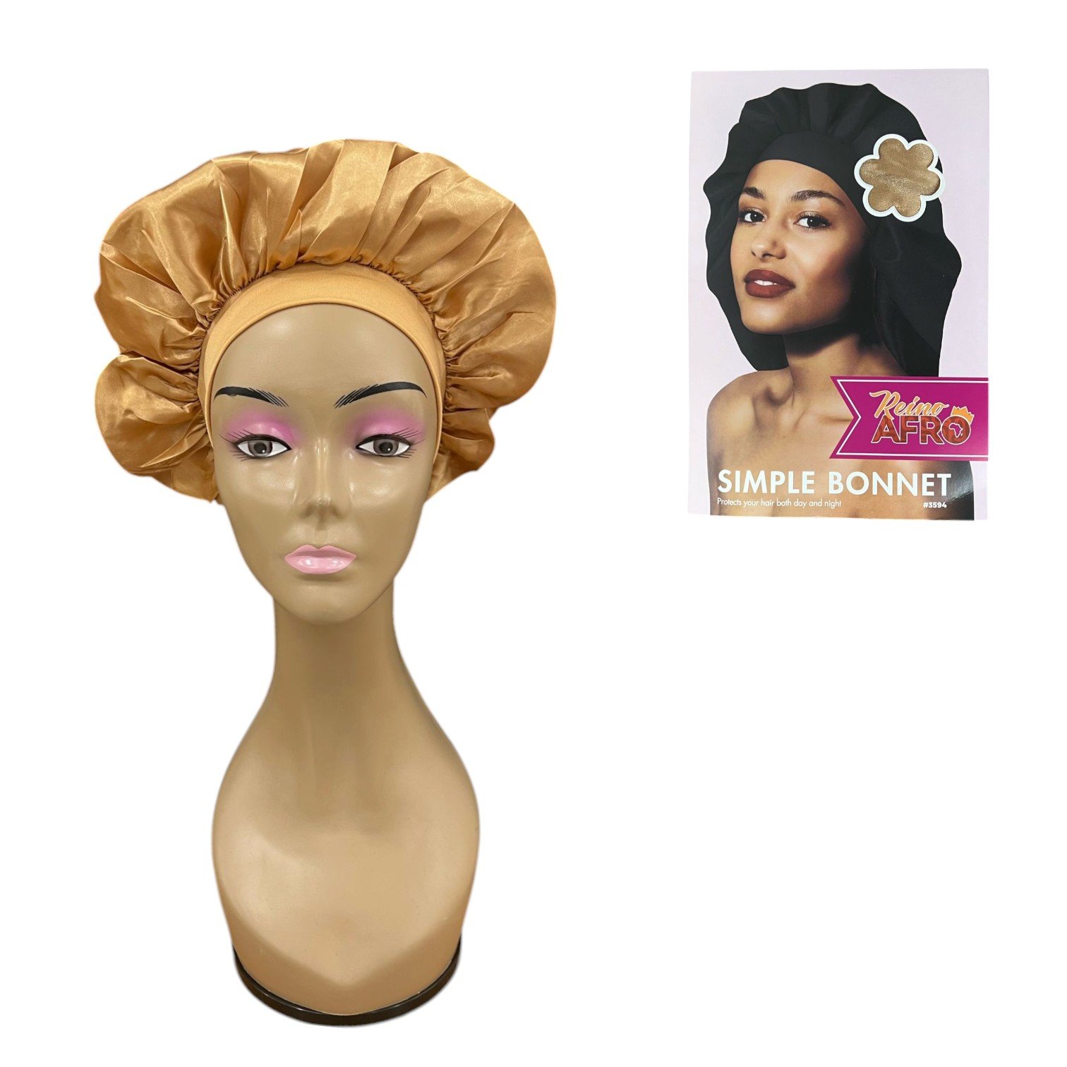 R.A Simple Bonnet  Amarelo